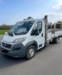 2018 FIAT DUCATO 35 MULTIJET L2H1 DROPSIDE – 150 BHP – EURO 6 – ULEZ COMPLIANT