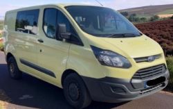 2016 FORD TRANSIT CUSTOM 2.0 TDCI 105PS FACTORY DOUBLE CAB