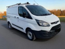 **(ONLY 77K MILEAGE)** 2017 FORD TRANSIT CUSTOM 2.0 TDCI 105PS LOW ROOF VAN>>--NO VAT ON HAMMER--<<