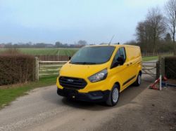 2019 FORD TRANSIT CUSTOM 340 BASE TDCI 130 BHP L1H1 SWB >>--NO VAT ON HAMMER--<<