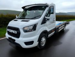 **(ONLY 5K MILEAGE)** 2024 FORD TRANSIT T350 130 BHP LWB ALLOY RECOVERY TRUCK