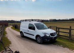**(ONLY 118K MILEAGE)** 2018 (18 PLATE) MERCEDES-BENZ CITAN 109CDI SWB>>--NO VAT ON HAMMER--<<