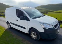 2017 PEUGEOT PARTNER 625 S BLUEHDI 75 – EURO 6 – ULEZ COMPLIANT – 3 SEATER