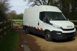 **(ONLY 115K MILEAGE)** 2019 IVECO DAILY 3.5 TON PTO COMPRESSOR AND ONBOARD POWER VAN