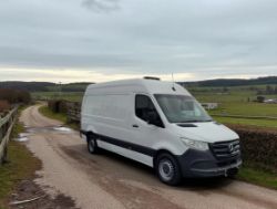 **(ONLY 99K MILEAGE)** 2020 (20 PLATE) MERCEDES-BENZ SPRINTER 316 CDI 160BHP >-NO VAT ON HAMMER-<
