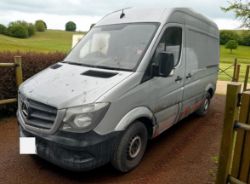2014 MERCEDES-BENZ SPRINTER 313 CDI SWB HIGH ROOF WORKSHOP COMPRESSOR VAN