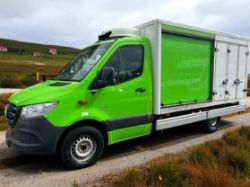 MERCEDES-BENZ SPRINTER 314 CDI L2H1 FRIDGE FREEZER CHASSIS CAB – 2019 (19 REG)