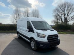 *(ONLY 74K MILEAGE)* 2020 FORD TRANSIT 350 LEADER ECOBLUE L3H2 130BHP LWB VAN>--NO VAT ON HAMMER--<