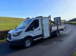 **(ONLY 89K MILEAGE)** 2018 FORD TRANSIT T350 DROPSIDE TRUCK – 2.0 TDCI 130PS – EURO 6