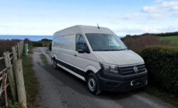 **(ONLY 78K MILEAGE)** 2022 VOLKSWAGEN CRAFTER CR35 STARTLINE TDI 140BHP LWB 4 METRE