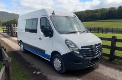 **(ONLY 102K MILEAGE)** 2020 VAUXHALL MOVANO MWB WELFARE VAN