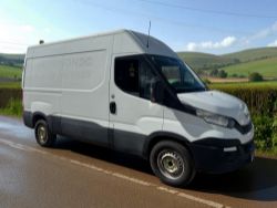 **(ONLY 101K MILEAGE)** 2018 IVECO DAILY 35S14V MWB PTO COMPRESSOR AND ONBOARD POWER VAN