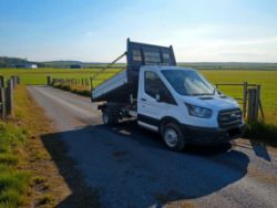 **(ONLY 40K MILEAGE)** 2020 FORD TRANSIT 350 LEADER TDCI RWD LWB TIPPER – 70 PLATE