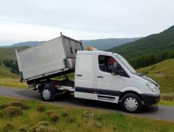 2011 MERCEDES SPRINTER DOUBLE CAB TIPPER – ONLY 159K MILEAGE >>--NO VAT ON HAMMER--<<