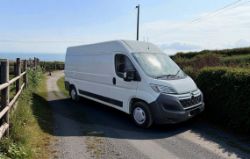**(ONLY 70K MILEAGE)** 2016 CITROEN RELAY 35 L3H2 LWB 130BHP DIESEL VAN >>--NO VAT ON HAMMER--<<