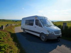 **(ONLY 72K MILEAGE)** 2014 MERCEDES-BENZ SPRINTER 516 CDI TRW LWB CREW VAN >>--NO VAT ON HAMMER--<<