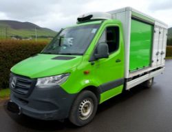 MERCEDES-BENZ SPRINTER 314 CDI 35T L2H1 FRIDGE FREEZER CHASSIS CAB – 2019 (69 REG) 2.1L DIESEL