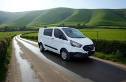 **(ONLY 86K MILEAGE)** 2020 FORD TRANSIT CUSTOM 280 LEADER CREW VAN>>--NO VAT ON HAMMER--<<
