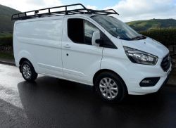 2021 FORD TRANSIT CUSTOM LIMITED AUTOMATIC – DIESEL – WHITE