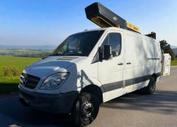 **(ONLY 97K MILEAGE)** 2012 MERCEDES-BENZ SPRINTER 513 CDI MWB CHERRY PICKER
