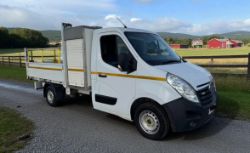 2019 VAUXHALL MOVANO 2.3 CDTI H1 DROPSIDE BODY / TOOLBOX 130PS