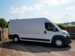 **(ONLY 67K MILEAGE)** 2016 PEUGEOT BOXER 435 L3H2 HDI – 130BHP LWB DIESEL >>--NO VAT ON HAMMER--<<\