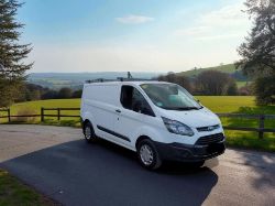 **(ONLY 102K MILEAGE)** 2018 FORD TRANSIT CUSTOM 290 TDCI SWB – EURO 6>>--NO VAT ON HAMMER--<<
