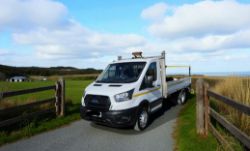 **(ONLY 61K MILEAGE)** 2023 FORD TRANSIT 350 LEADER TDCI RWD LWB DROPSIDE PICK UP