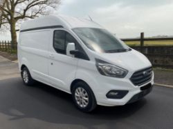 2020 FORD TRANSIT CUSTOM 2.0 ECOBLUE 130PS HIGH ROOF LIMITED VAN