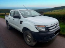 **(ONLY 78K MILEAGE)** 2013 FORD RANGER DOUBLE CAB PICKUP 4X4 – SPARES OR REPAIRS