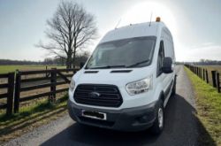 **(ONLY 85K MILEAGE)** 2014 FORD TRANSIT T350 LWB L3H3 2.2 TDCI
