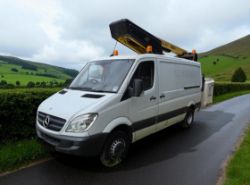 2012 MERCEDES-BENZ SPRINTER 513 CDI VERSALIFT CHERRY PICKER – 13M WORKING HEIGHT