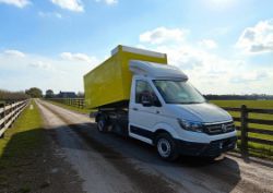 2018 VOLKSWAGEN CRAFTER CR35 STARTLINE TDI 140BHP TIPPER >>--NO VAT ON HAMMER--<<