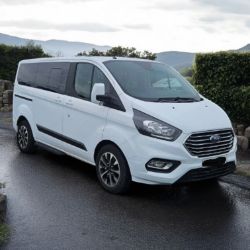 *(ONLY 93K MILEAGE)*2019 FORD TOURNEO CUSTOM 320 ZETEC TDCI 130BHP MINIBUS >-NO VAT ON HAMMER-<