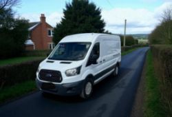 **(ONLY 79K MILEAGE)** 2017 FORD TRANSIT 350 TDCI 130BHP LWB RWD DIESEL VAN