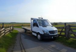 2017 ON 17 PLATE MERCEDES-BENZ SPRINTER 314CDI LWB FLAT BED PICKUP>>--NO VAT ON HAMMER--<<