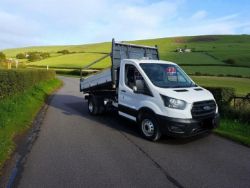 **(ONLY 67K MILEAGE)** 2020 FORD TRANSIT 350 LEADER TDCI 130BHP RWD DIESEL TIPPER