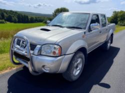 2003 NISSAN NAVARA D22 – 2.5 DI DOUBLE CAB 4 WHEEL DRIVE PICKUP TRUCK