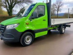 2019 ON 19 PLATE MERCEDES-BENZ SPRINTER 314 CDI 35T 14FT ALLOY DROPSIDER