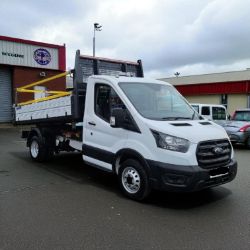 **(ONLY 53K MILEAGE)** 2021 FORD TRANSIT 350 LEADER TDCI TRW RWD DIESEL TIPPER