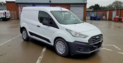 **(ONLY 109K MILEAGE)** 2019 FORD TRANSIT CONNECT 220 BASE TDCI SWB PANEL VAN>-NO VAT ON HAMMER-<