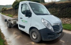 2016 VAUXHALL MOVANO 2.3 CDTI RWD L2H1 MWB CHASSIS CAB