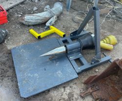 3-POINT LINKAGE CONE LOG SPLITTER FOR TRACTOR