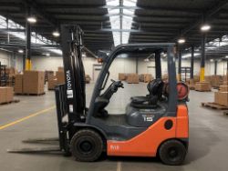 2018 YALE 02-8FGF15 LPG FORKLIFT