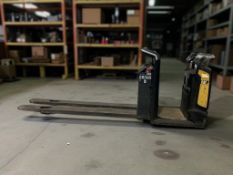 **(INCLUDES CHARGER)**CAT LIFT TRUCKS NO2ONE – ELECTRIC PALLET TRUCK