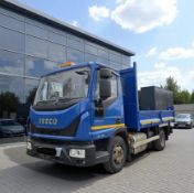 2017 IVECO EUROCARGO 75-160 DROPSIDE TIPPER – 7.5 TON – AUTO