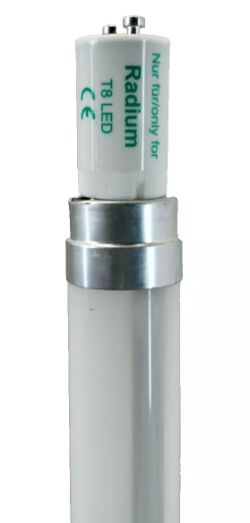 JOBLOT OF 100 LED TUBE LIGHTS T8 RETROFIT RLT8 16.2W G13 190° 4000K 1700LM RADIUM