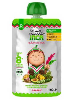 5 PALLETS OF LITTLE INCA BABY FOOD POUCHES - LOW RESERVE @ £1 - 0% VAT (14,000 UNITS)
