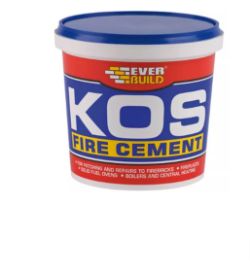 150 X EVERBUILD KOS FIRE CEMENT BLACK 300ML