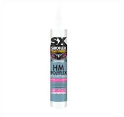 100 X SIROFLEX HM POLYFLEX POLYURETHANE WHITE 300ML